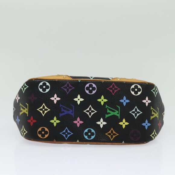 LOUIS VUITTON Monogram Multicolor Marilyn Shoulder Bag Black M40128 Auth 131815 - Picture 6 of 16